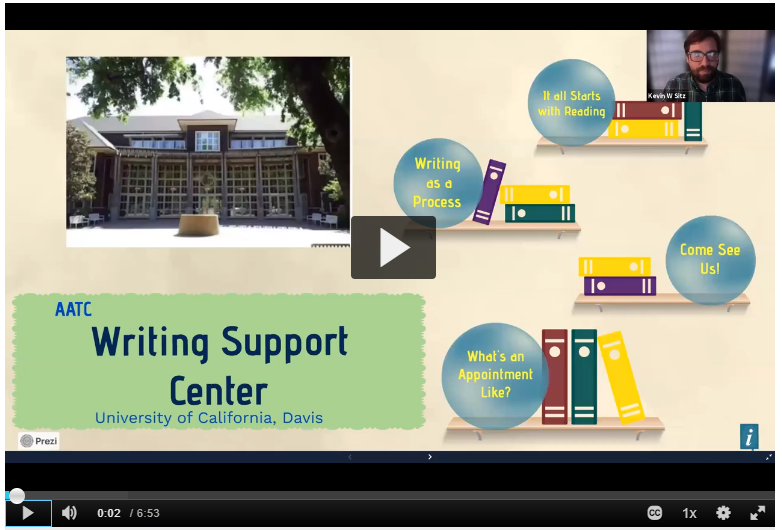 Academic Assistance and Tutoring Centers AATC Writing Support